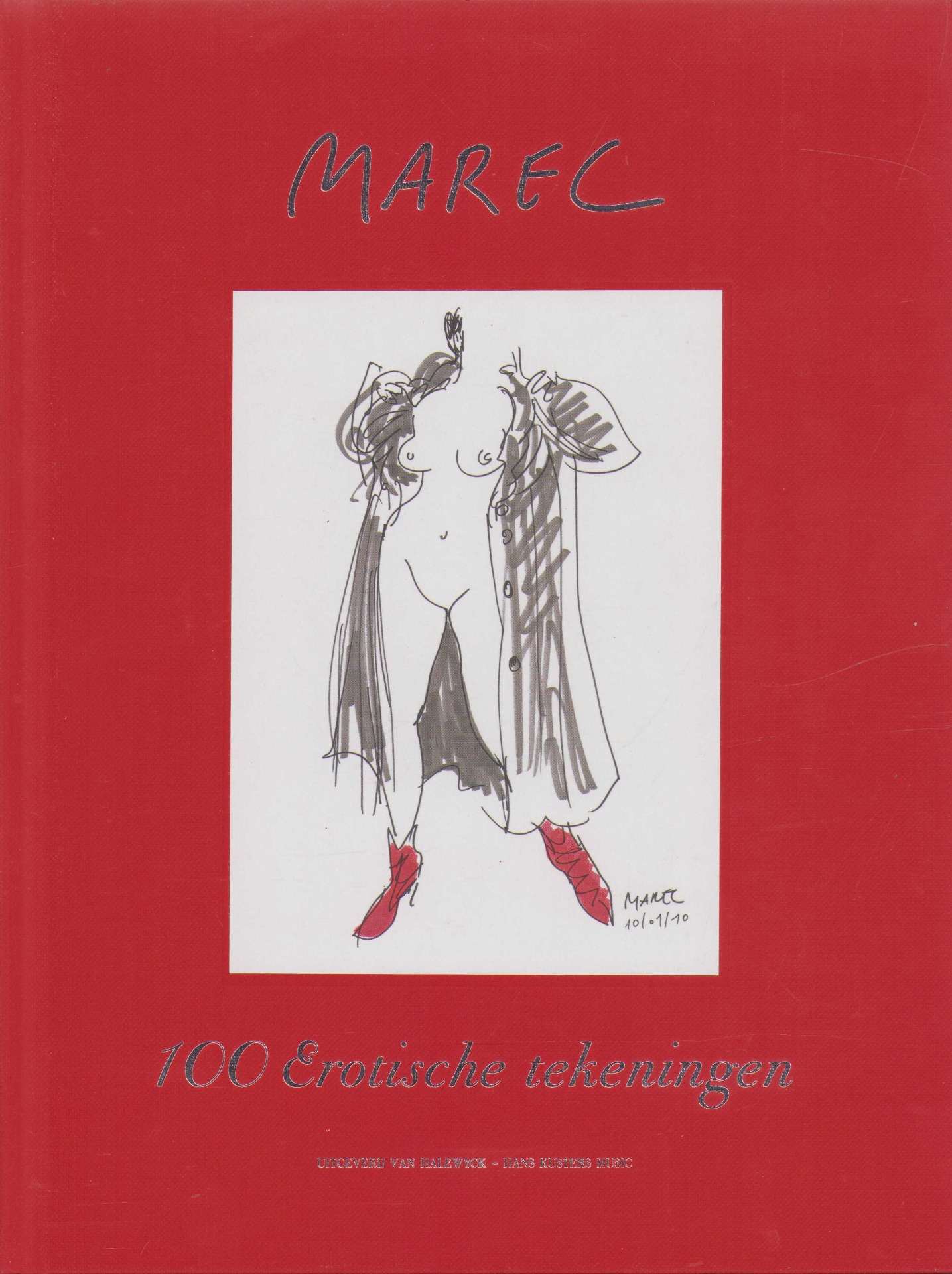 100 Erotische tekeningen - Marec - Gesigneerd