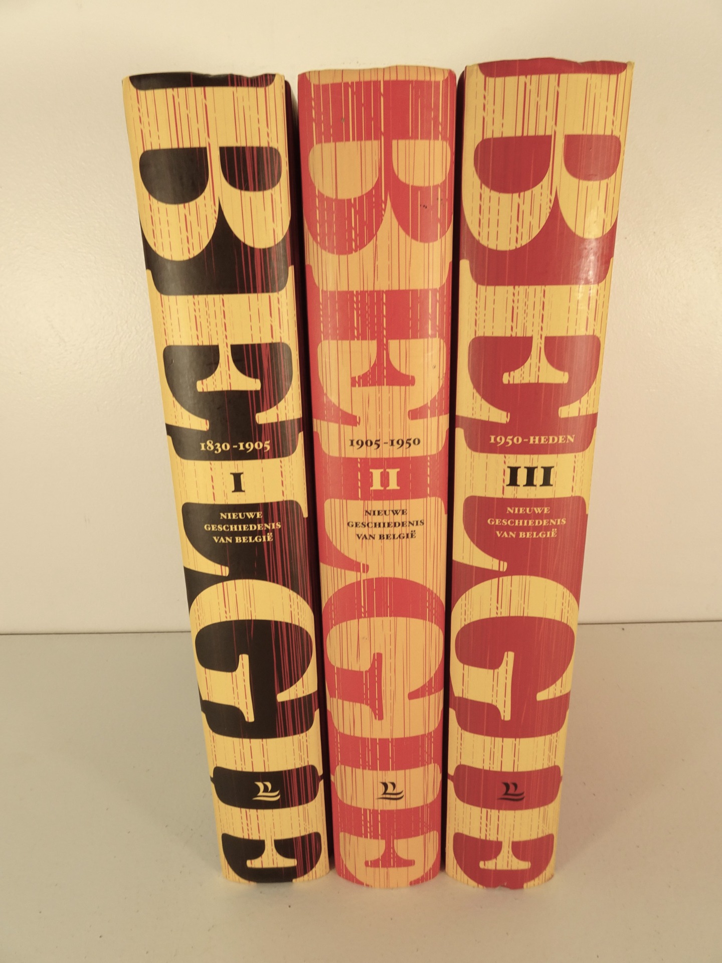Nieuwe geschiedenis van België - 3 delen