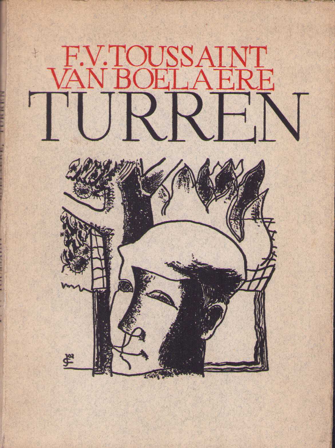 Turren. Kartons voor een tapijtwerk - F.V. Toussaint van Boelare - gesigneerd